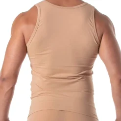 TOF Paris Débardeurs-Débardeur Skin Color Beige