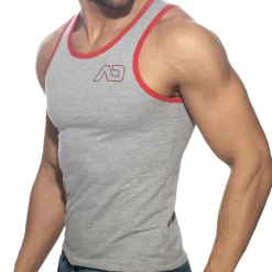 Addicted Débardeurs-Débardeur Sport AD Gris Chiné