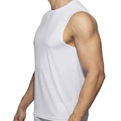 Addicted Débardeurs-Débardeur Veloz Dry Blanc