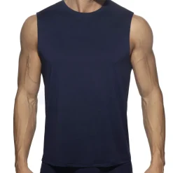 Addicted Débardeurs-Débardeur Veloz Dry Bleu Marine