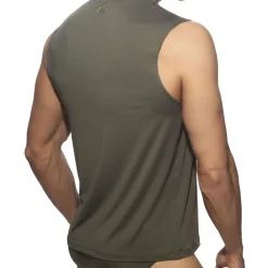 Addicted Débardeurs-Débardeur Veloz Dry Kaki