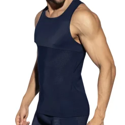 ES Collection Débardeurs-Débardeur Vertex Marine