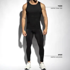 ES Collection Débardeurs-Débardeur Vertex Noir