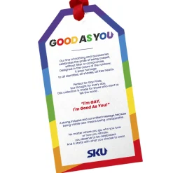 SKU Accessoires De Mode-Drapeau Good As You Arc-en-Ciel