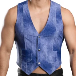 Andrew Christian Sweatshirts / Vestes-Gilet Stretch Denim Indigo