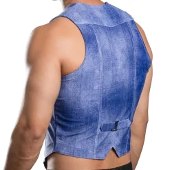 Andrew Christian Sweatshirts / Vestes-Gilet Stretch Denim Indigo
