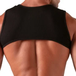 Absolu Male Harnais-Harnais à Lacet Noir