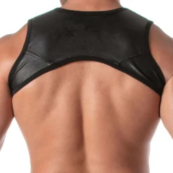 TOF Paris Harnais-Harnais à Poche Zippée Kinky Noir