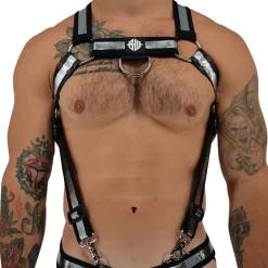 Breedwell Harnais-Harnais Body Illuminator Argent