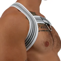 Breedwell Harnais-Harnais Bulldog Cumdump Blanc