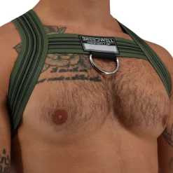 Breedwell Harnais-Harnais Bulldog Cumdump Kaki