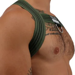 Breedwell Harnais-Harnais Bulldog Cumdump Kaki