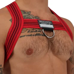 Breedwell Harnais-Harnais Bulldog Cumdump Rouge