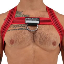 Breedwell Harnais-Harnais Bulldog Cumdump Rouge