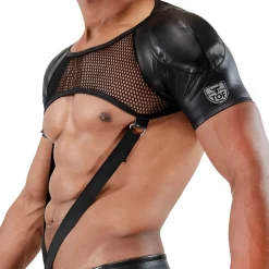 TOF Paris Harnais-Harnais Complet Spartacus Noir