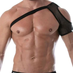 TOF Paris Harnais-Harnais d'Epaule Circuit Mesh Noir