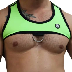 Breedwell Harnais-Harnais Futura Vert Fluo