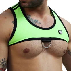 Breedwell Harnais-Harnais Futura Vert Fluo