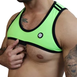 Breedwell Harnais-Harnais Futura Vert Fluo