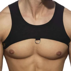 AD Fetish Harnais-Harnais Ring Noir