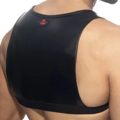 AD Fetish Harnais-Harnais Round Buckle Noir