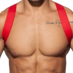 Addicted Harnais-Harnais Spider Rouge