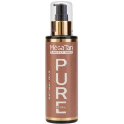 MégaTan Solaire|Plage-Huile de Bronzage Naturelle Pure - 140 ml