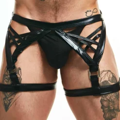 Sexy Boy Accessoires Sexy-Jarretière Hot Noire