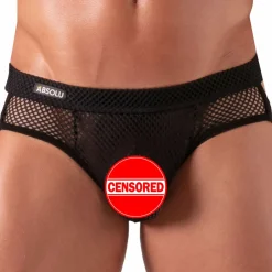 Absolu Male Jockstraps-Jock Slip Séduction Noir