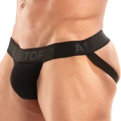 TOF Paris Jockstraps-Jock Strap Access Coton Noir
