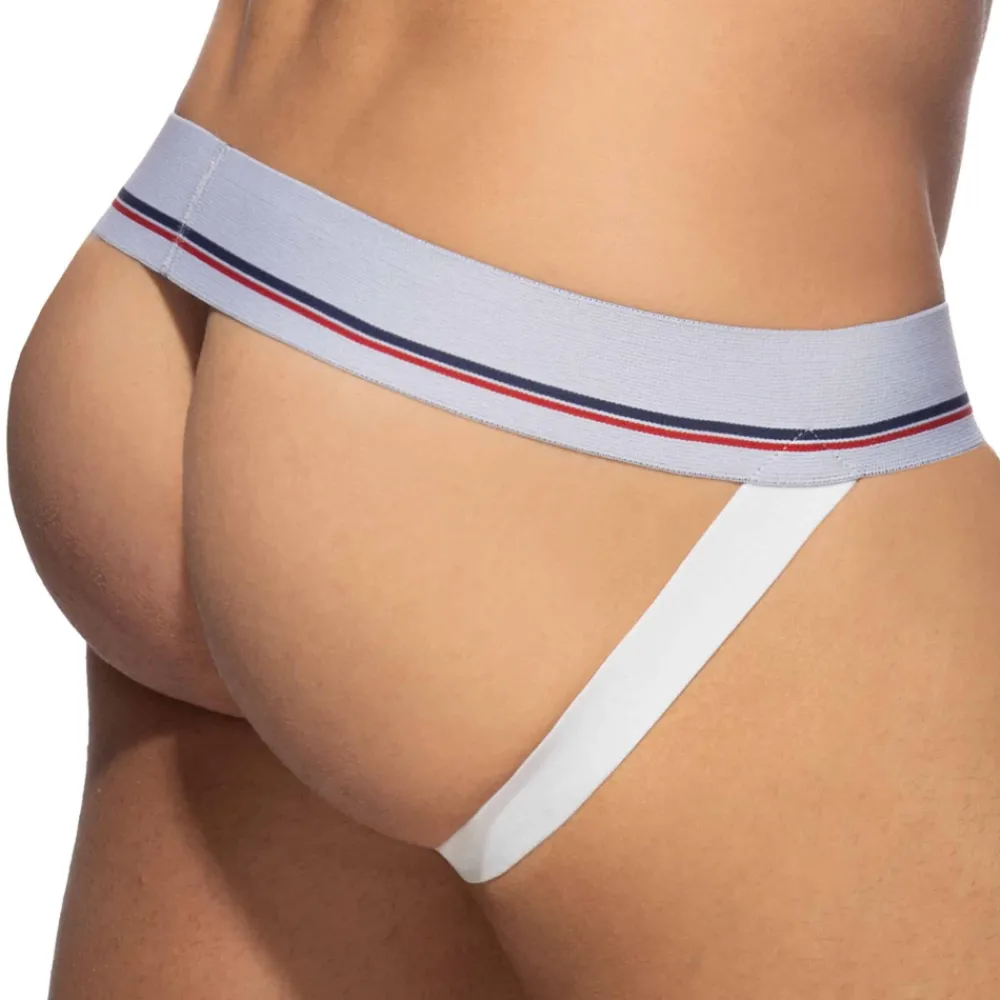Addicted Jockstraps-Jock Strap Basic Colors Coton Marin - Blanc