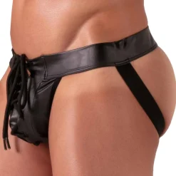 Absolu Male Jockstraps-Jock Strap Bondage Noir