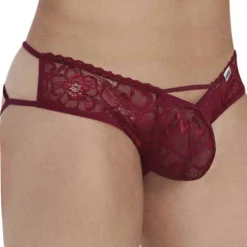 CandyMan Jockstraps-Jock Strap Bow Bordeaux