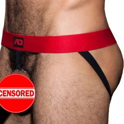 AD Fetish Jockstraps-Jock Strap Cockring Rouge