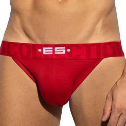ES Collection Jockstraps-Jock Strap Coton 7 Days 3.0 Rouge