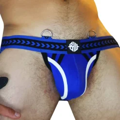 Breedwell Jockstraps-Jock Strap Daddy's Favorite Bleu - Noir