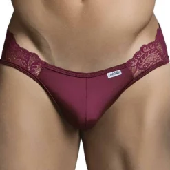 CandyMan Jockstraps-Jock Strap Dentelle Bordeaux