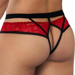 CandyMan Jockstraps-Jock Strap Dentelle Rouge