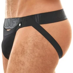Modus Vivendi Jockstraps|Sous-Vêtements Push Up-Jock Strap Double Boost Noir