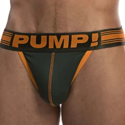 Pump! Jockstraps|Sous-Vêtements Sport-Jock Strap Free-Fit Squad Kaki
