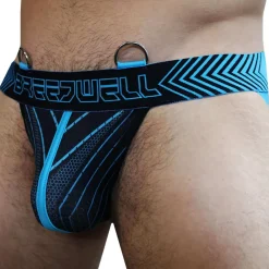 Breedwell Jockstraps-Jock Strap Futura Turquoise - Noir