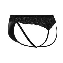 CUT4MEN Jockstraps-Jock Strap Lacey R4VAGE Noir