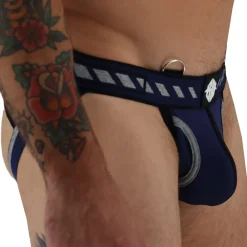 Breedwell Jockstraps-Jock Strap Mister Luxe Bleu Marine