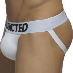 Addicted Jockstraps-Jock Strap My Basic Blanc