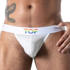 TOF Paris Jockstraps-Jock Strap Pride Joyful Blanc