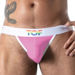 TOF Paris Jockstraps-Jock Strap Pride Joyful Rose