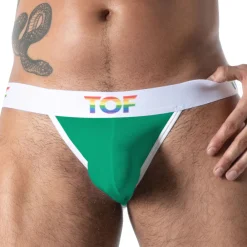 TOF Paris Jockstraps-Jock Strap Pride Joyful Vert