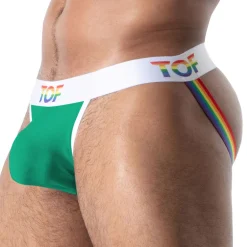 TOF Paris Jockstraps-Jock Strap Pride Joyful Vert