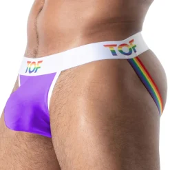 TOF Paris Jockstraps-Jock Strap Pride Joyful Violet