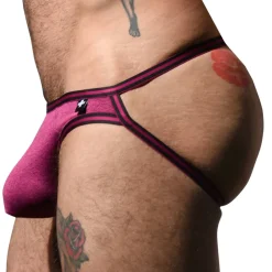 Andrew Christian Jockstraps|Poche Ergonomique-Jock Strap Sport Archer Almost Naked Magenta